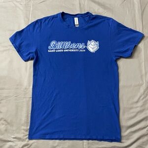 (NWOT) Saint Louis University 2024 size M short sleeve blue t-shirt